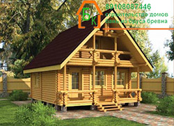Проекты домов из бревна Брусовик Кострома