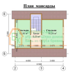 Индивидуальный проект Дома 8.3х10.5